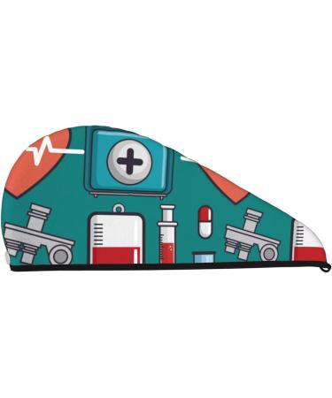 Microfiber Hair Towel for Women - Super Absorbent Coral Velvet Quick Dry Wrap for Long Curly & Thick Hair - Buy Online on GoSupps.com