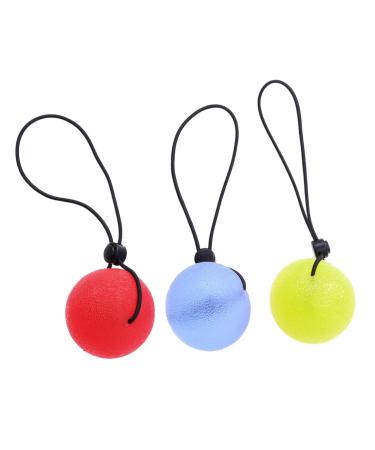 IWOWHERO 3 Pcs Fitness Equipment Tool Grip Strengthening Ball Exercises Squeezeball Power Balls Training Fitness Hand Therapy Balls Massage