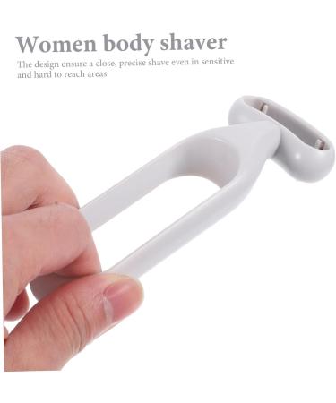 Tondeuse pour Femmes Rasoir Corporel Manuel Plastique Abs Gris Clair limination Poils Aisselles Jambes Maillot Usage Quotidien Soin Peau D licate 12x4.5cm - Buy Online on GoSupps.com