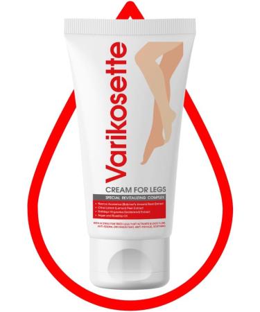 Varikosette leg cream - improves the appearance of the legs - chapped veins - heavy legs - tired legs - blood circulation - Buy Online on GoSupps.com