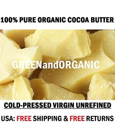 5Lbs RAW Cocoa Butter/Cacao Butter Organic Unrefined - 100% Pure Cold Pressed Virgin Fresh - Buy Online on GoSupps.com