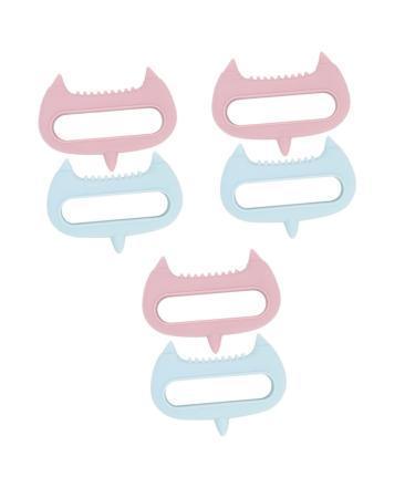 TOVINANNA 6 STK acupuncture massage device Portable massage lying portable massage device Roller massage device Stress massager Hand massage device Silicone acupuncture massage device head massage rollers