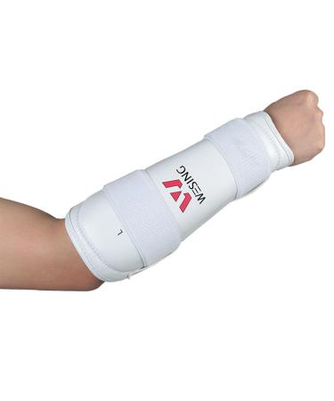 Wesing Karate Forearm Guard Taekwondo arm Guard Martial Arts Arm Protective Gears X-Large