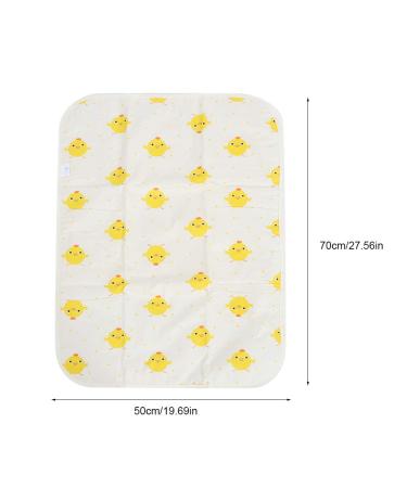 Waterproof Breathable Baby Mattress Changing Pad - Washable & Reusable for All Ages (Yellow) - Buy Online on GoSupps.com