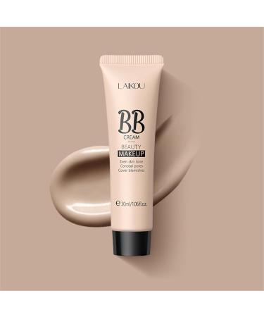 Scnvsi BB Moisturizing Cream Full Coverage Foundation Concealer Cream Color Correcting Moisturizing BB Cream for Women Men - Buy Online on GoSupps.com