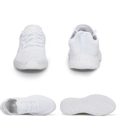 Flysocks Men's Slip On Athletic Walking Shoes - Non Slip Lightweight Breathable Mesh Sneakers for Gym, Travel, Work - Size 11.5, All Black - Buy Online on GoSupps.com