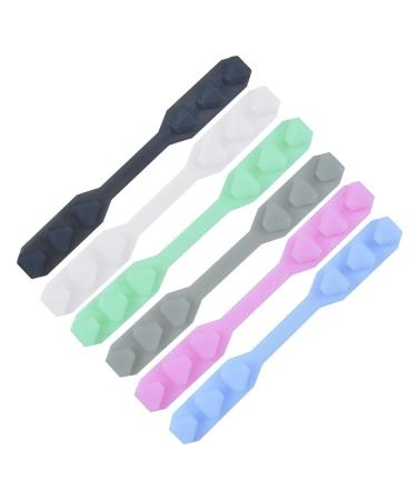 Iwowhero 6st mask accessories mask clip holder for masks mask bracket mask clip earrings hook mask strap buckle mask ear rope buckle face masking head strap extension