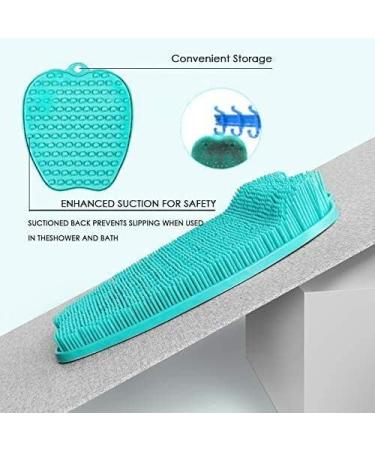 Joebo Foot Scrubber for Shower Non-Slip Suction Cups & Soft Bristles for Improved Blood Circulation - 1 Pack - Buy Online on GoSupps.com