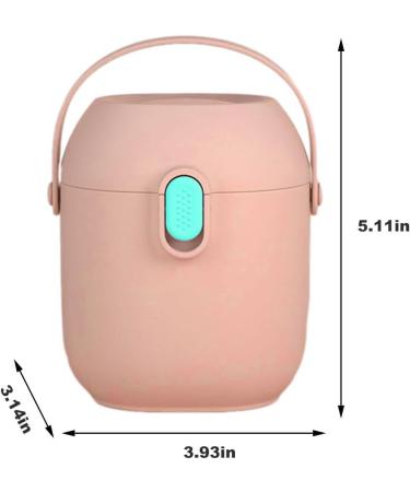 Bo te De Rangement En Poudre Lait | Porte-aliments Lait Portable Avec Cuill res Pour En D placement - R cipient En Poudre Lait Avec Gratte- Coussin De Rangement De Collations Fruits Choix Pink - Buy Online on GoSupps.com