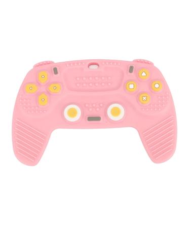 Silicone Teether - Remote Control Shaped Baby Teething Toy for Travel in Pink - Buy Online on GoSupps.com
