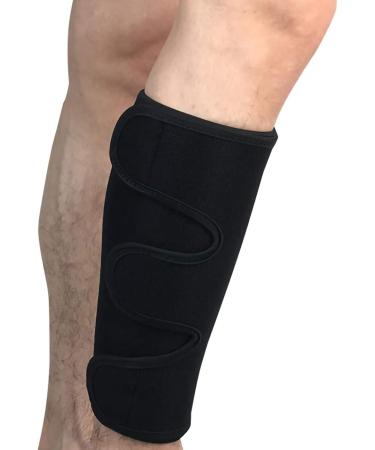 Heekooi Calf Brace Compression Sleeve (X-Large) - 1 Pair for Swelling, Shin Splints, Hiking, Training - Adjustable Support for Men and Women - Buy Online on GoSupps.com