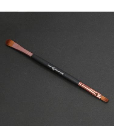 Cosmetic Double Ended Smokey Eye Brush Eye Shadow Blending Brush Black Makeup Tool for Perfect Eye Makeup - Buy Online on GoSupps.com