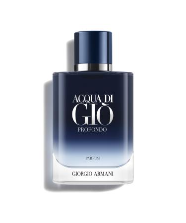 Armani Beauty - Acqua di Gi Profondo - Parfum - Cologne for Men - Foug re Aromatic & Ambery Men s Fragrance - Bergamot Everlasting essence Citrus & Patchouli Notes 1.6 Fl Oz (Pack of 1)
