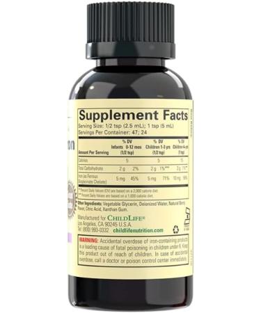 St Helens Merseyside WA9 Child Lifes Natural Berry Flavor Liquid Iron 118 ML - Buy Online on GoSupps.com