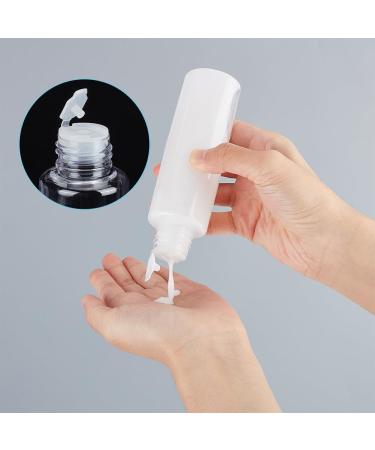 Benecreate 6 Pack 100ml Silver Plastic Bottles - Refillable PET with Rotatable Closure for Lotions Perfumes and Essential Oils - Buy Online on GoSupps.com