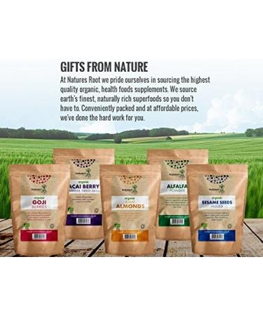 Natures Root Organic Brown Flaxseed/Linseed 500 g - Certified Organic by The Soil Association 500g - Buy Online on GoSupps.com