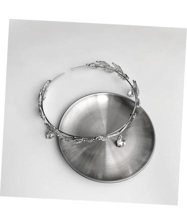 MAGICLULU 1pc Crystal Leaf Headband Wedding Headband Bride Hair Crown Bride Headdress Crystal Pendant Headband Retro Leaf Headband Leaf Hair Crown Wedding Bride Headpieces Bridal Headband - Buy Online on GoSupps.com