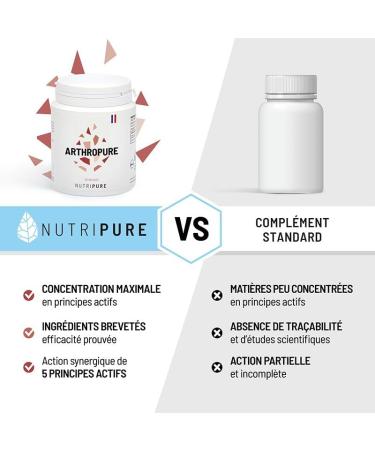 Nutripure | Osteoarthritis Pack | Joint Health Supplements | Anti-inflammatory Action | For Osteoarthritis sufferers | Collagen Peptides Arthropure Active Curcumin - Buy Online on GoSupps.com