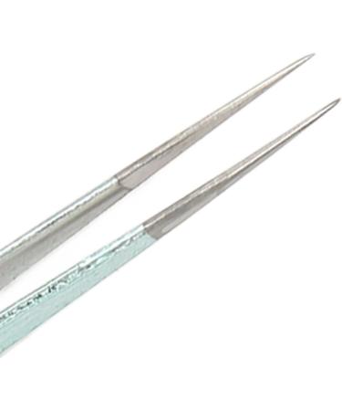 Precision Tweezers Set - 4 Pieces for Eyelash Extensions Nail Art & Salon Use | Curved & Straight Lightweight Tweezers - Buy Online on GoSupps.com
