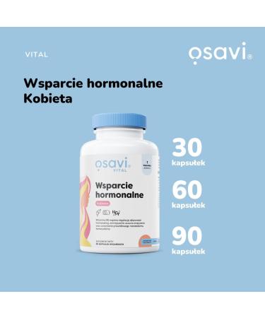 Olivit Sp z oo Osavi Hormonal Support Woman 30 vegan capsules - Buy Online on GoSupps.com