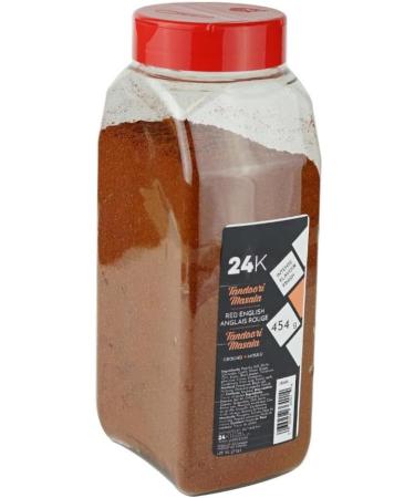 24K Tandoori Masala Red English 454 g | Indian spice mix for seasonings stews and marinades - Buy Online on GoSupps.com
