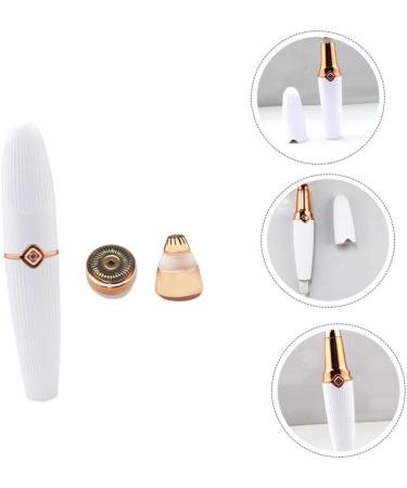 COLLBATH 1 Piece Ladies Hair Removal Device Electronic Multifunction Shaver with Eyebrow Trimmer White Durable Ergonomic Design for Effective Hair Removal - Buy Online on GoSupps.com