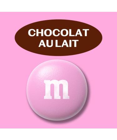 M&M'S Single Colour Milk Chocolate - Bulk Bag of 1.5kg of Chocolates - DIY Idea - Ideal for Wedding Birthday Party Candy Buffet Christening Gender Reveal (Soft Pink) - Buy Online on GoSupps.com