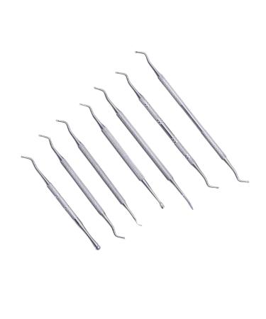 1 Set Manicure tools cuticle trimmer cuticle shaper pusher nail tool cuticle stick cuticle remover pusher manicure nippers pusher cuticle spoon pedicure Stainless steel Exfoliating
