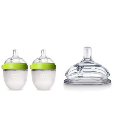 Comotomo Baby Bottle Newborn Set  Green 5oz