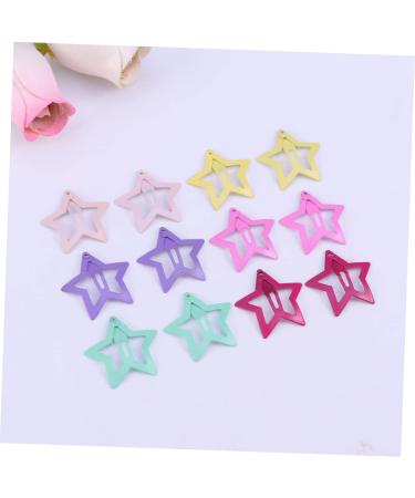 FRCOLOR Star Hair Clip hair for kids infant suit kids hair kids suit kids hairpins barrettes clip Pentagram Colorful Star Hair Clip - Buy Online on GoSupps.com