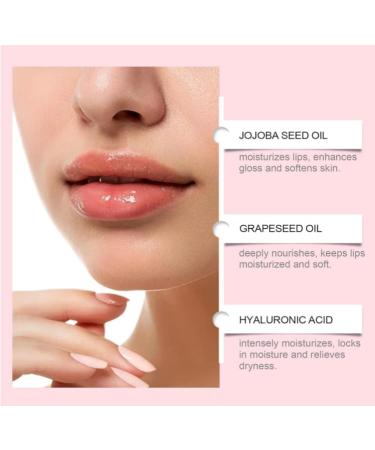 Mciluyaiio Plumpify Plumping Serum Oil Plumpify Lip Oil Plumper moisturizing lip oil increases the elasticity of the lips reduces a fine skin feeling moisturizing nonsticky 2 pieces - Buy Online on GoSupps.com