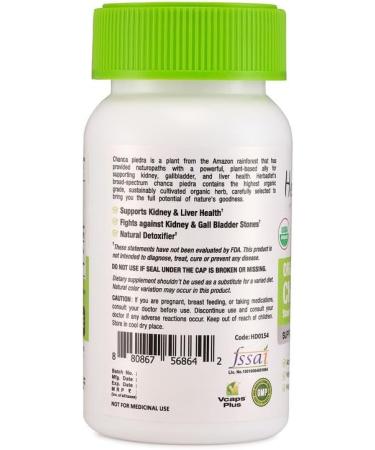 Organic Stone Breaker Chanca Piedra 400mg Capsules | Kidney Cleanse & Gallbladder Support | Detox Urinary Tract - Buy Online on GoSupps.com