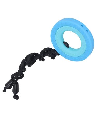 10PCS Baby Teething Necklace | Safe Silicone Chew Toy for Kids | Sensory Pendant Necklace (Dark Blue) - Buy Online on GoSupps.com