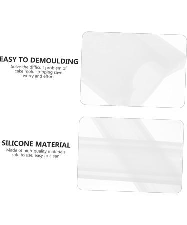 Lurrose Cake Stencil Handmade Soap Sandwich Fondant Mold DIY Crafts Bread Baking DIY Accessory Embedded Crafting Supplies White 32.1X5.3cm - Buy Online on GoSupps.com