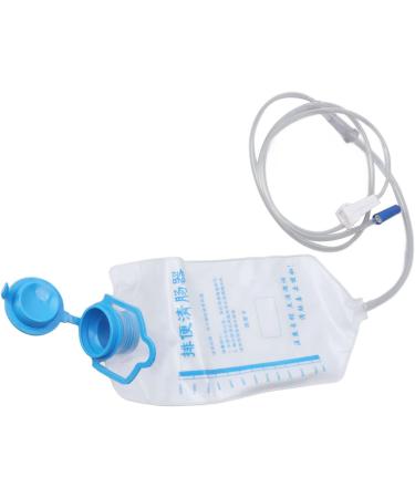 Jopwkuin Klistier-Set 1200ml Soft Silicone Enema Kit for Home Use | Constipation Relief & Convenient Hanging Hooks for Women - Buy Online on GoSupps.com