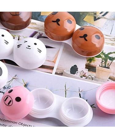 Buy Yukiko Animal Shaped Contact Lens Case - White Panda M | Cute & Functional Eye Care Accessory - Buy Online on GoSupps.com