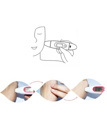 HAPINARY 3 1 Facial Moisture Oil Meter Skin Type Tester Antenna Pole Mount Digital Skin Analyzer Oil Sensor Analyzer Min Spa Humidifier Plant Pots Indoor Precision Detector White - Buy Online on GoSupps.com