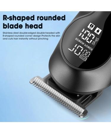Professional Hair Clippers for Men - 6 in 1 Multifunctional Grooming Kit with Digital Display & High Power Electric Shaver - Buy Online on GoSupps.com
