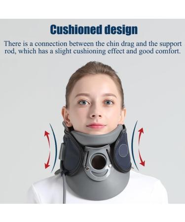 Cervical Stretching Correction Device Inflatable Cervical Collar Airbag Compression Cushioning Design 360 Fixed Wrap 20 Arc Traction for Relieve Stress and Pain (Color : Blue) - Buy Online on GoSupps.com