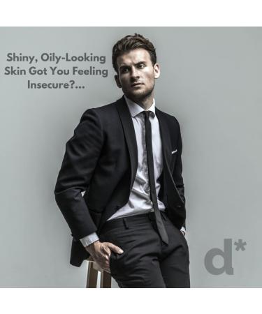 Men's Mattifying Moisturizer with Oil Control - Matte Finish Anti-Shine Lotion - Oil-Free & Non-Greasy Formula - 8 HR Mattifying - Quick Absorb Facial Moisturizer - Buy Online on GoSupps.com