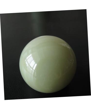 Partykindom Hand Health Balls - Chinese Massage & Gymnasium Balls in Green & White Jade - Perfect for Wrist Exercise & Relaxation - Buy Online on GoSupps.com