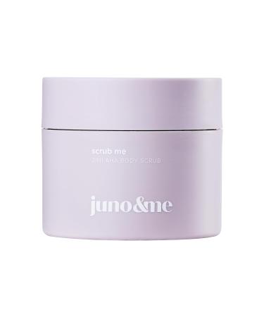 Juno & ME - 2in1 Aha Body Scrub: body peeling with volcanic stone Niacinamide & Aha - removed dead skin scales - body care for deep cleaning - vegan Skincare - 160 ml body scrub relaunch - Buy Online on GoSupps.com