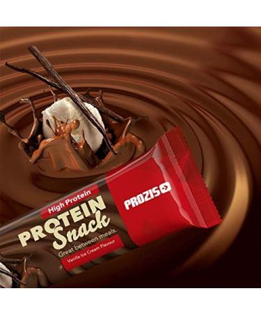 Prozis 12 x Protein Snack 30 g Cookies and Cream - Buy Online on GoSupps.com