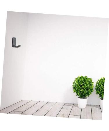 Alipis 3pcs Wall Mounted Clothes Hanger Towel Hook Wall Mounted Rack Brass Coat Hook Office Key Case Heavy mediumx3pcs Blackx3pcs - Buy Online on GoSupps.com
