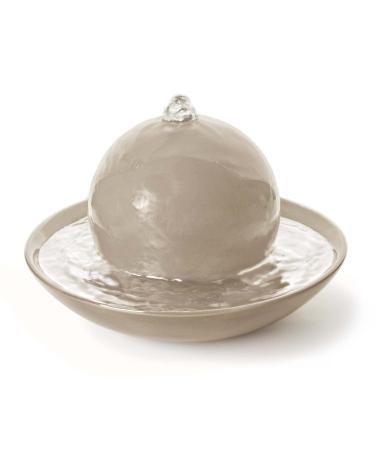 Primavera fragrance fountain rondo warm gray matt - humidifier diffuse room fragrance - cleaning and refreshment of the indoor air - aromatherapy