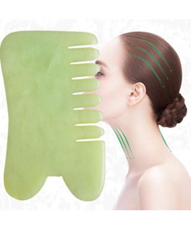Milist Gua Sha Stein - Jade Gua Sha Massager for Spa Therapy & Scalp Acupuncture | International Shipping - Buy Online on GoSupps.com