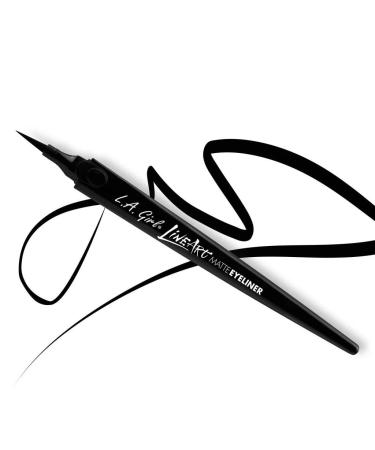 L.A. Girl Line Art Matte Eyeliner Pen Intense Black 0.014 fl oz (0.4 ml)