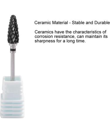 Ceramic Nail Drill Bits - 3/32" Shank Flame Bit for Professional Electric Nail Drill Removing Gel Nails & Acrylic Nails Cleaning up Cuticle Area (XC Grit) - Buy Online on GoSupps.com