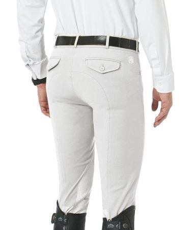 Romfh Men's Argento KP Euro Breech 34R Beige - Performance Riding Breeches - Buy Online on GoSupps.com