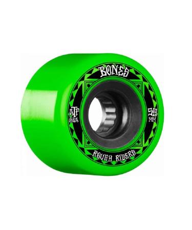 Bones Wheels ATF Rough Riders Runners Skateboard Wheels 56 mm Green
